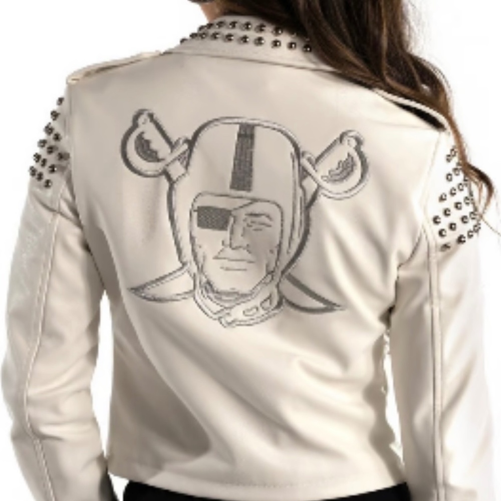 The wild collective x Raiders women’s collector’s jacket